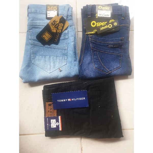 Celana jeans anak cowok tanggung size 24 - 26 usia 5 - 12 tahun