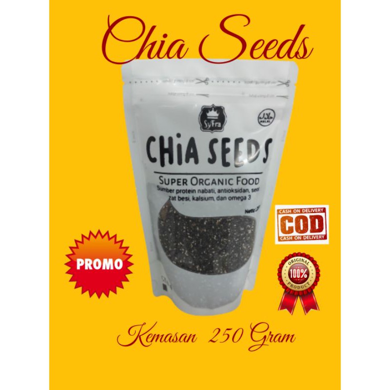 chia seed 250g/ chia seed organic/ chia seed murah