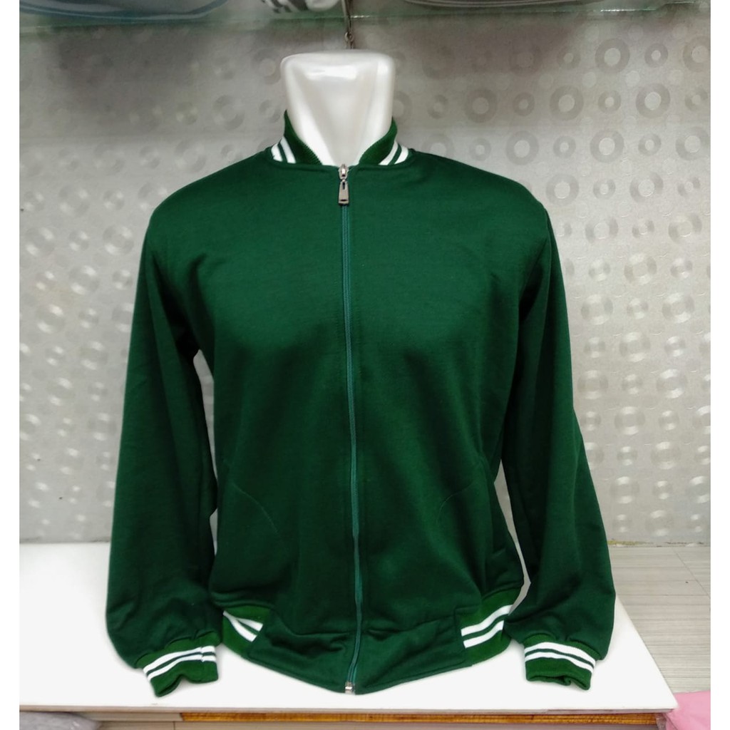 JAKET BASEBALL VARSITY ZIPPER POLOS PREMIUM 5 WARNA