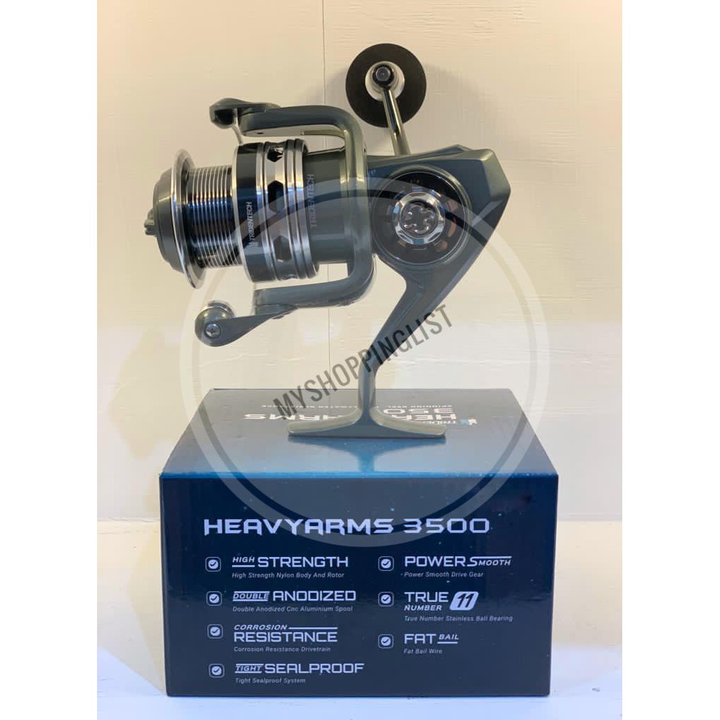 Reel Tridentech HeavyArms 3500, 5000, 6000, 7000 Saltwater Heavy Arms
