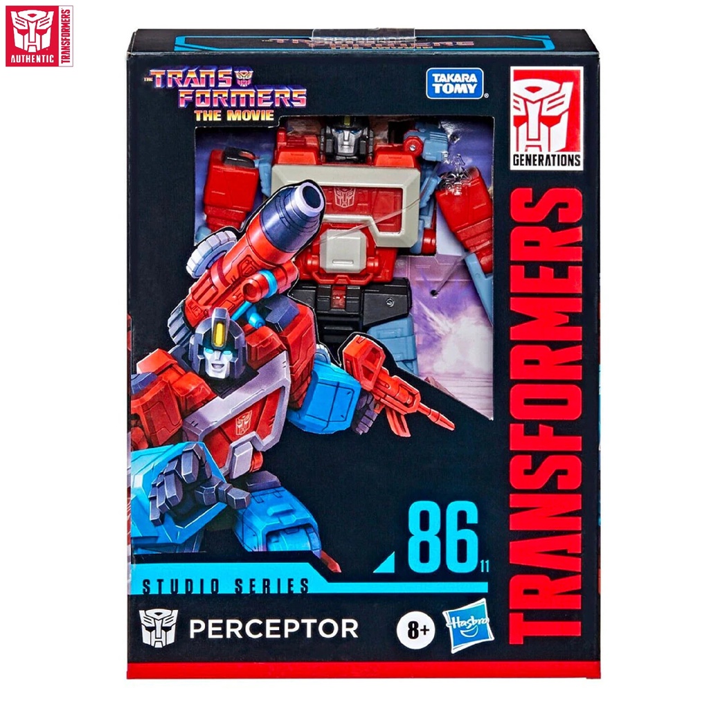 TRANSFORMERS Studio Series 86 The Movie Deluxe Perceptor Figure