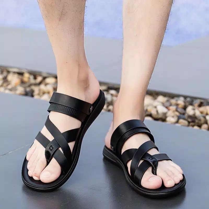 SANDAL JEPIT PRIA LOKAL MOTIF ACHANGE