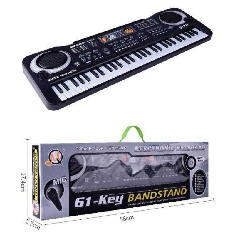 TERMURAH Digital Electronic Keyboard 61 Keys Piano Anak / Pemula