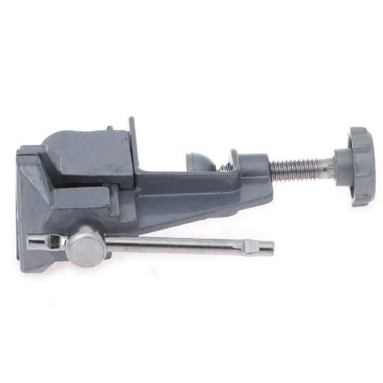 Vise Clamp Capit Meja Alat Penjepit Kayu 12E8F3 Silver