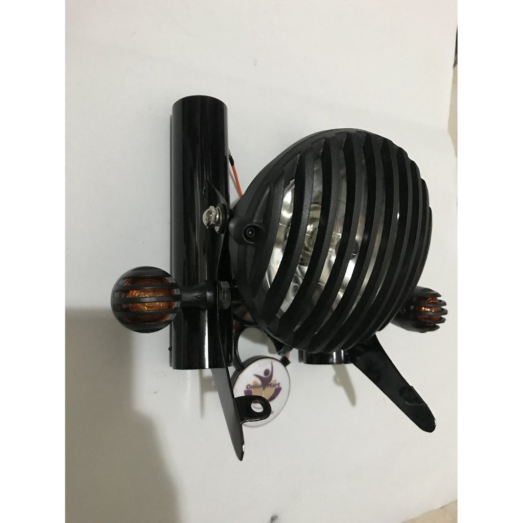 Lampu reflektor japstyle variasi breket rx king plus sen