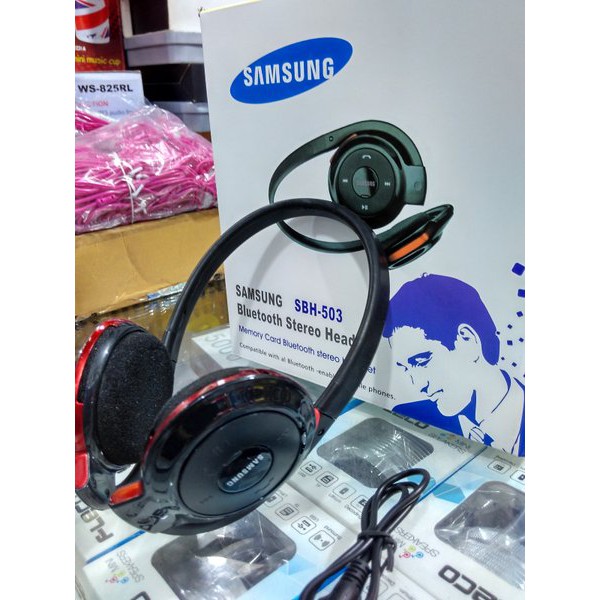 Termurah Se SHOPEE Headphone bluetooth Samsung sbh-503 / handsfree / headset / earphone