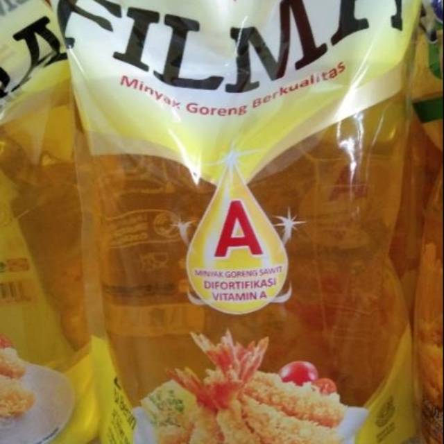

MINYAK GORENG FILMA DENGAN VITAMIN A ISI 2 LITER