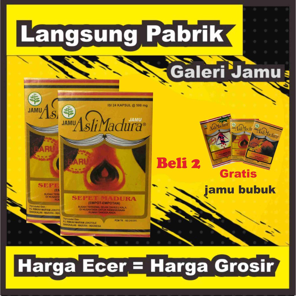 

JAMU EMPOT EMPOTAN (MS V BERDENYUT ) ISI 24 KAPSUL (DAPAT 2 DUS)