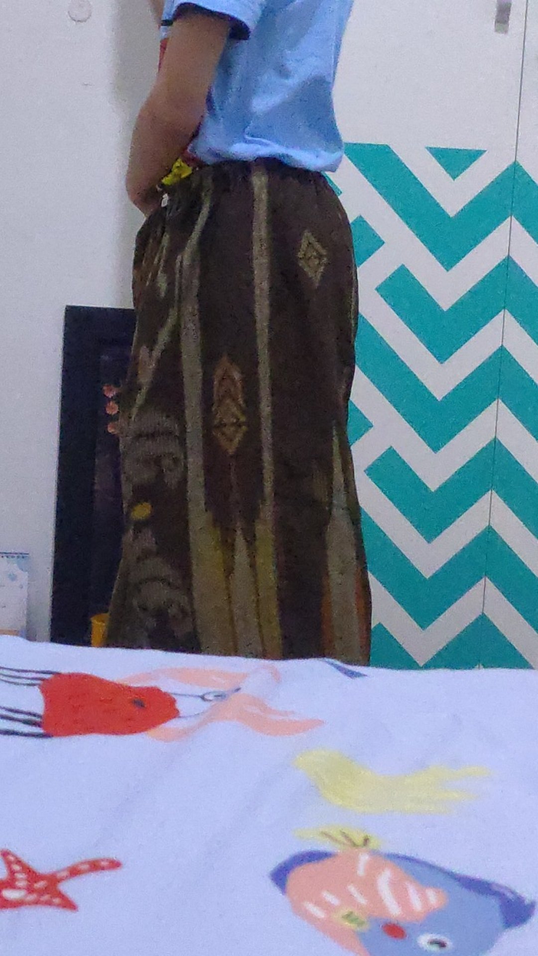 Sarung Celana Anak Motif Batik Kembang