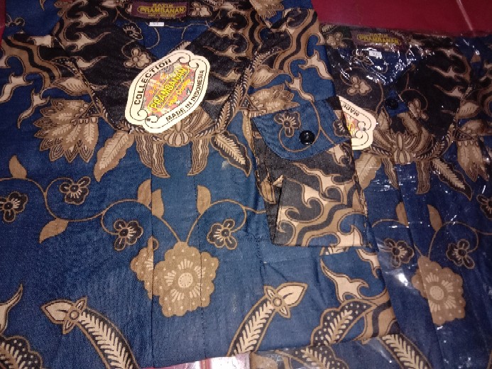 Kemeja Batik Lengan Panjang 021 Risna Batik Hrb026 Hem Batik