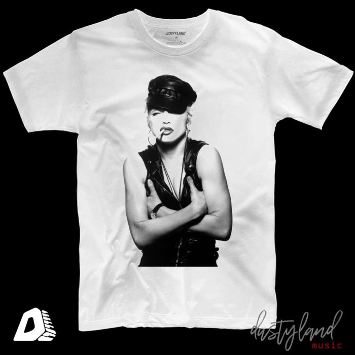 Kaos Musik MADONNA - SMOKING