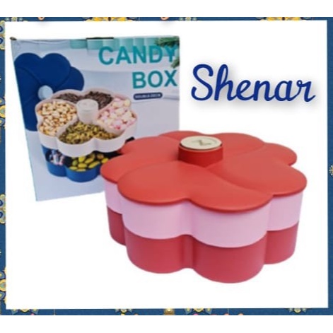 SURIA MAKASSAR | TOPLES KUE LEBARAN CANDY BOX SUSUN / TOPLES SNACK PERMEN KACANG MAKANAN KECIL BUAH 