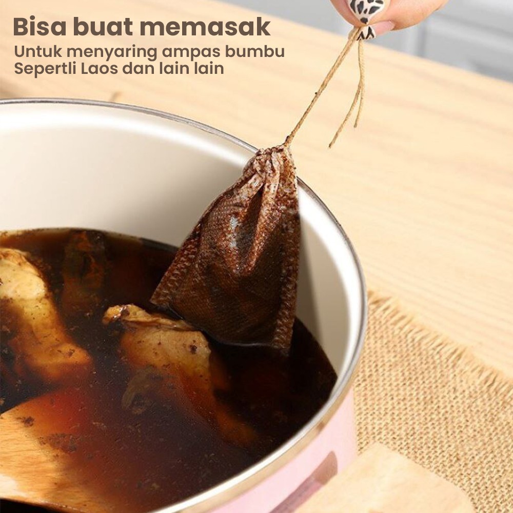 Kantong Teh Celup Kosong 100 Pcs Teabag