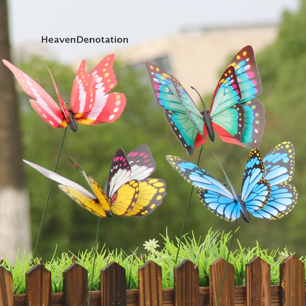 15 Pcs Kupu-Kupu Buatan Untuk Dekorasi Taman