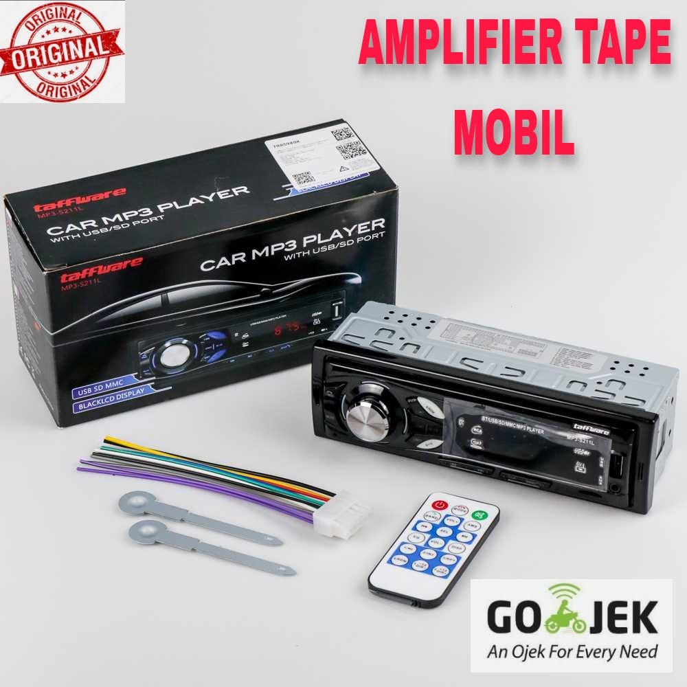Tape Mobil tip Audio tipe head unit single din MP3 Player Tape Mobil tip Audio tipe