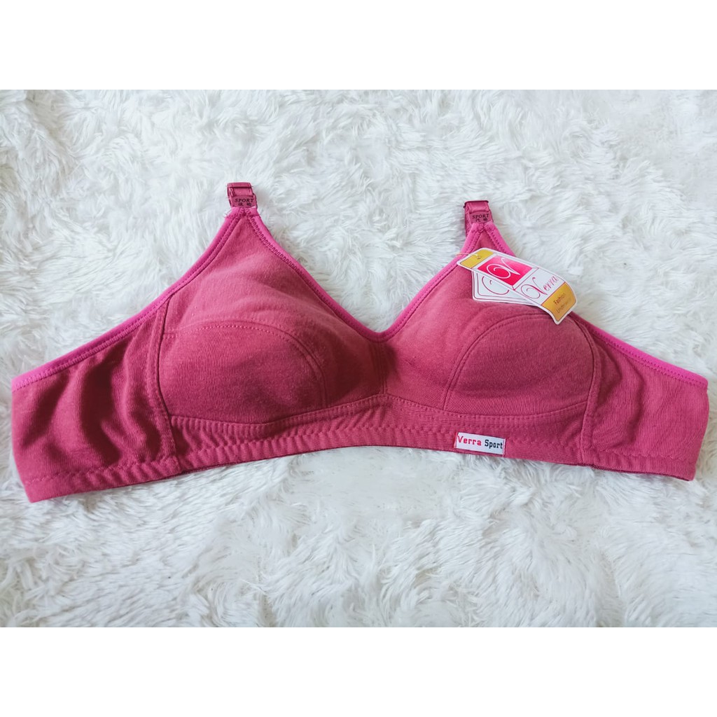 Sport Bra / Bra High Quality / Tanpa Kawat / Pakaian Dalam Wanita (fs)