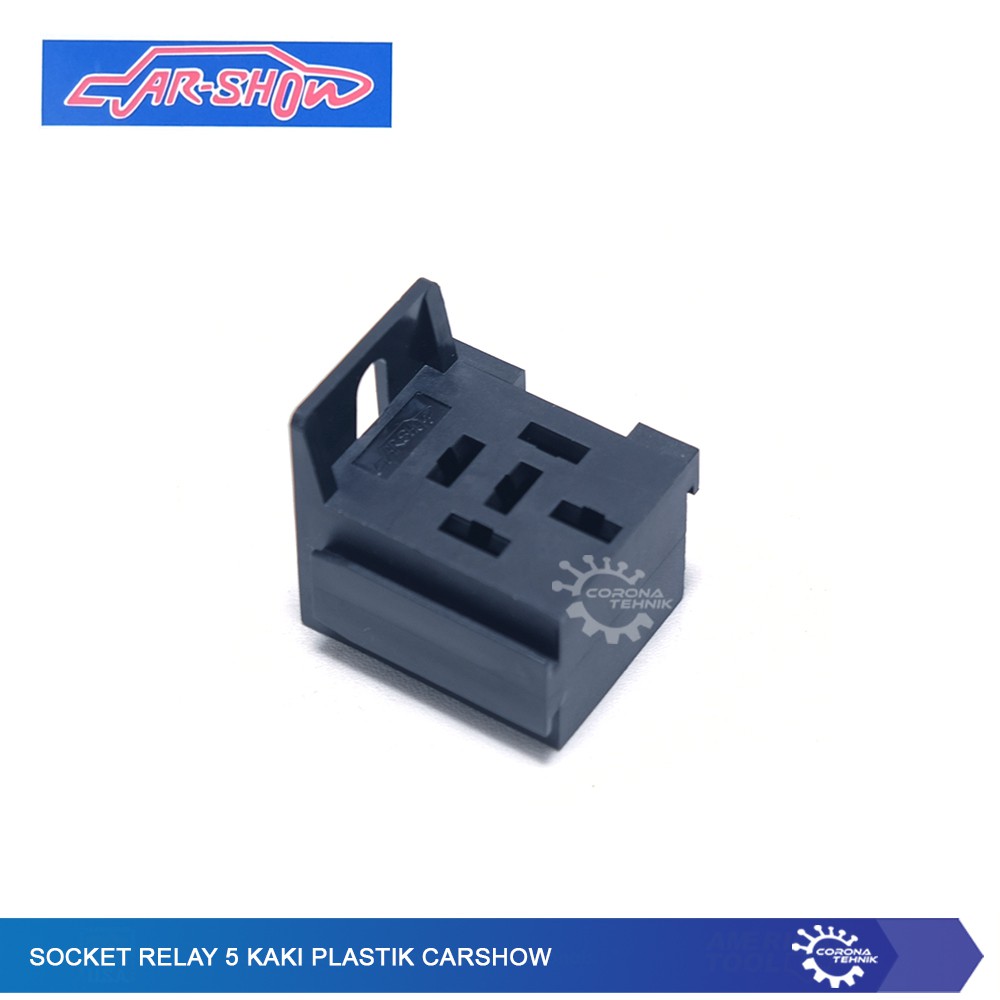 Carshow - Socket Relay 5 Kaki Plastik