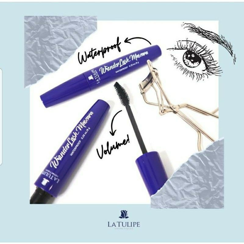 MASCARA LATULIP WONDERLASH WATERPROF