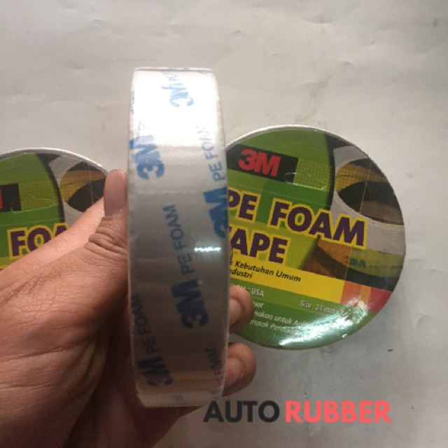 3M 1600 T Double Coated PE Foam Tape 24 Mm X 4M Original