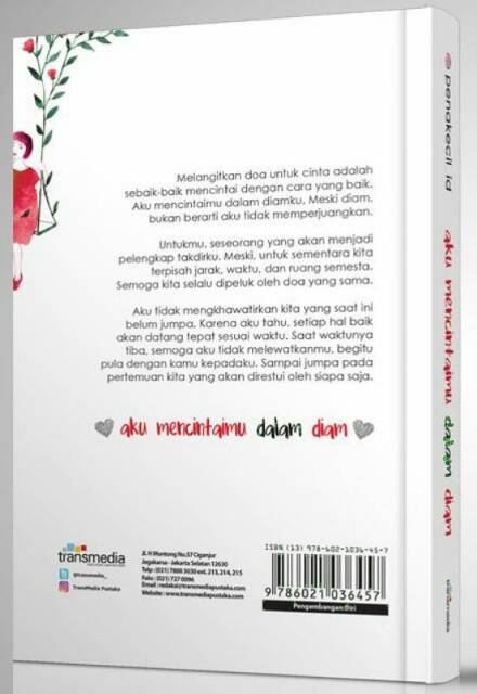 Novel Aku Mencintaimu Dalam Diam Penakecil Id Shopee Indonesia