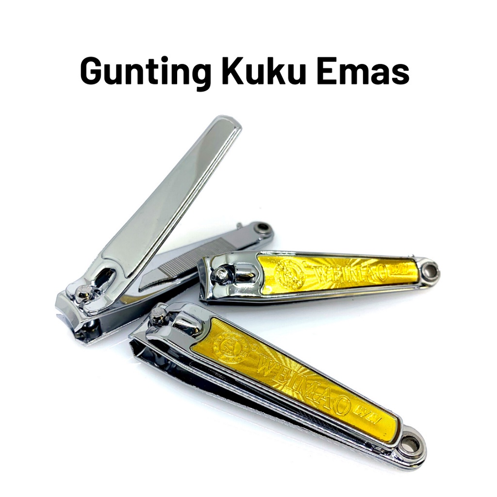 Gunting Kuku Emas Besar Jumbo @1pcs