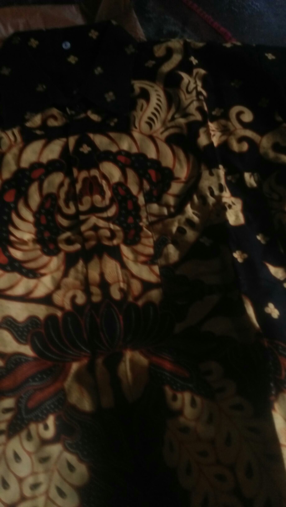 (family Ada Anaknya) Batik Couple 2499 Motif Manggar Sumber Urip Grosir Couple Gisel