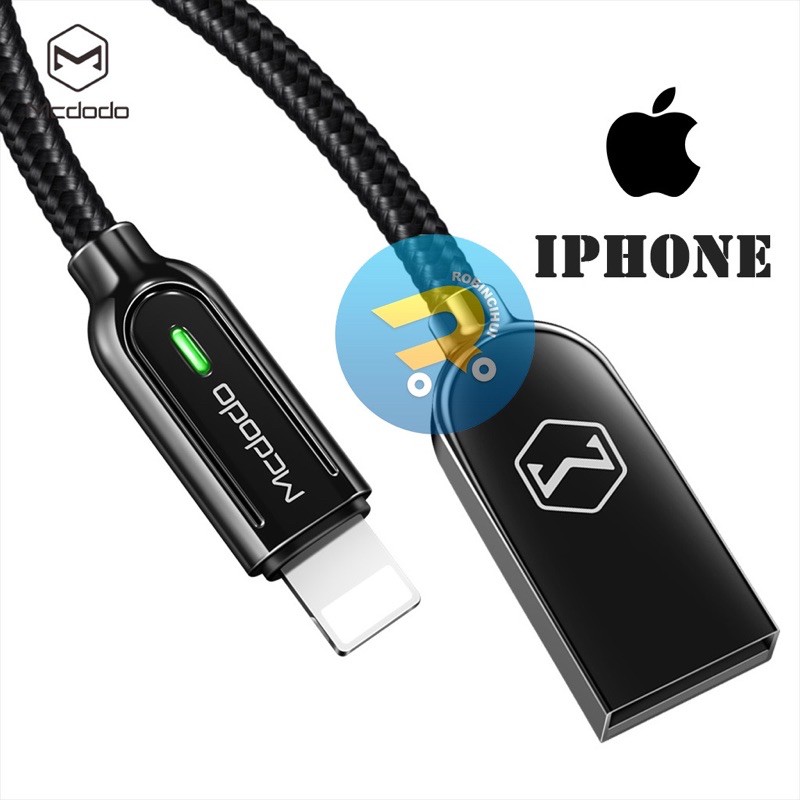 MCDODO Charger Lightning &quot;GEN 2&quot; Fast Charging Auto disconnect QC 3.0