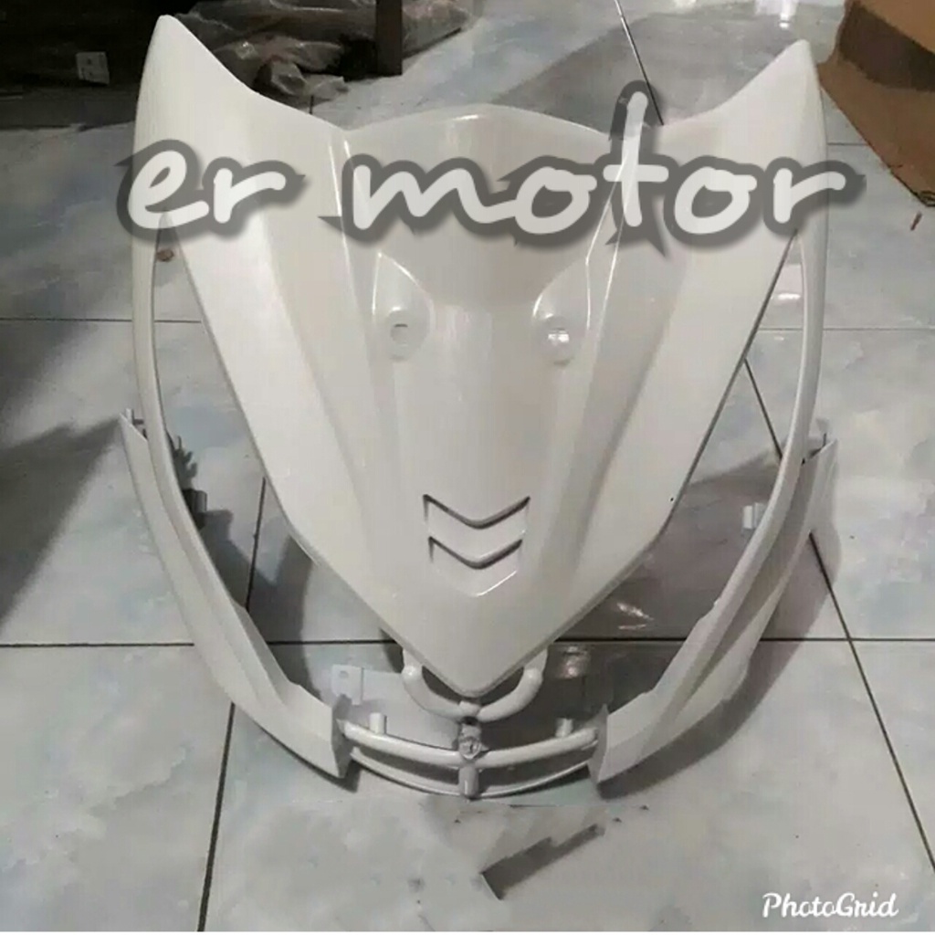 TAMENG DEPAN HONDA BEAT FI PUTIH 2012 2015