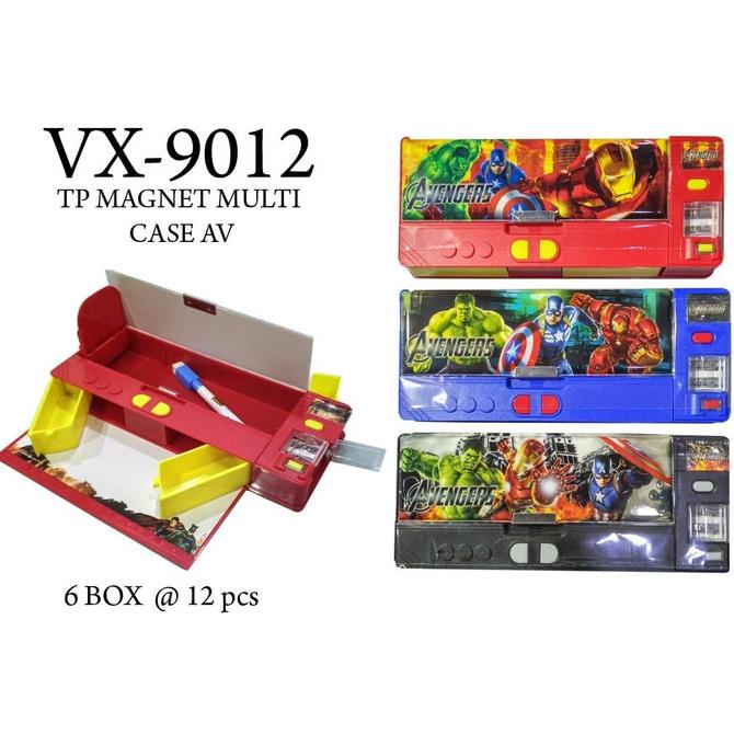 

Big Sale TEMPAT PENSIL MAGNET SUPERHERO AVENGERS, SPIDERMAN, SUPERMAN VS BATMAN Big Sale