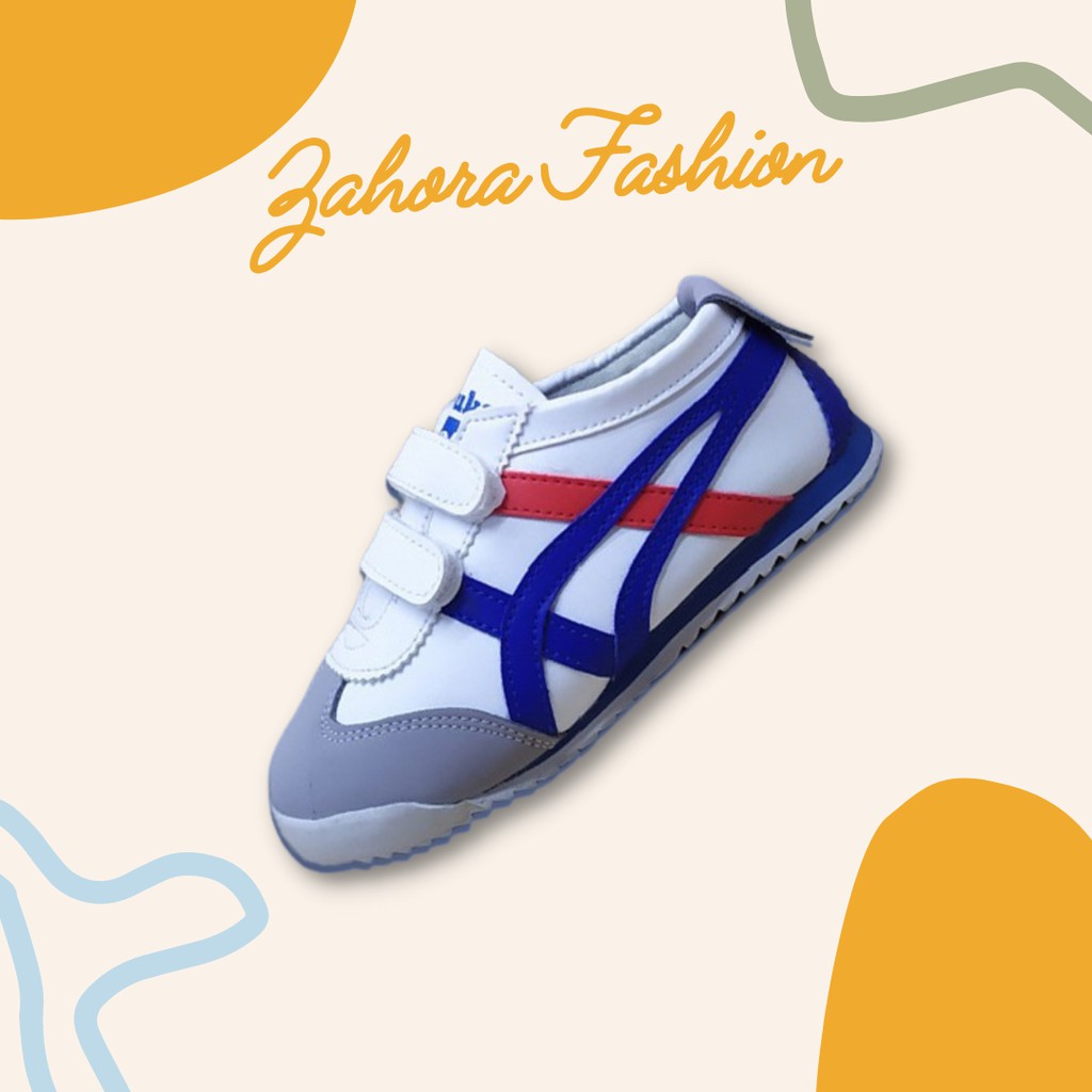 Sepatu Anak Laki Laki Perempuan Umur 1 2 3 4 5 6 7 Tahun Putih Prancis Sepatu Anak Cowok Cewek