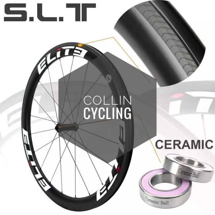 Wheelset Carbon Elitewheel Rim Brake Ceramic Version Not Fullcrum Zipp