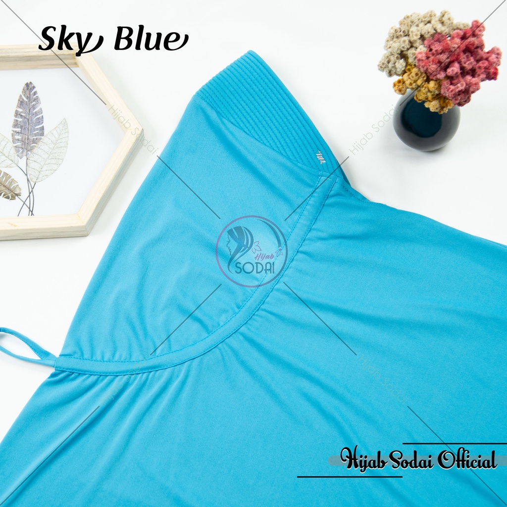 KHIMAR SERUT JOKOWI M | BERGO ADIBA UKURAN M-Sky Blue