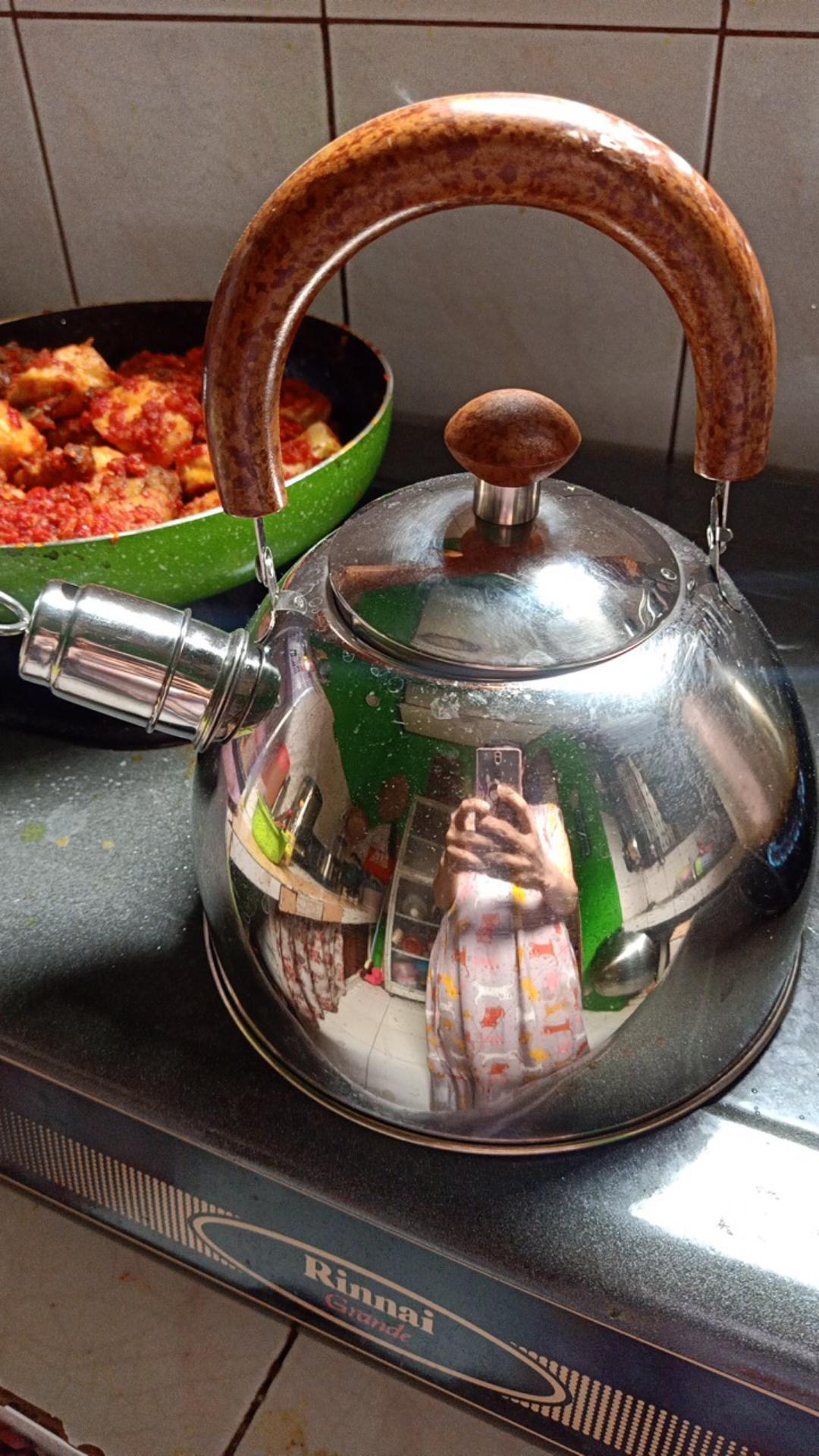 Teko Stainless Bunyi Oxone Ox-933p