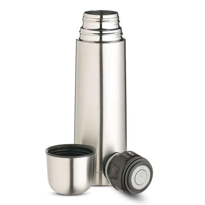 Thermos vacuum flask 500ml stainless steel - SILVER