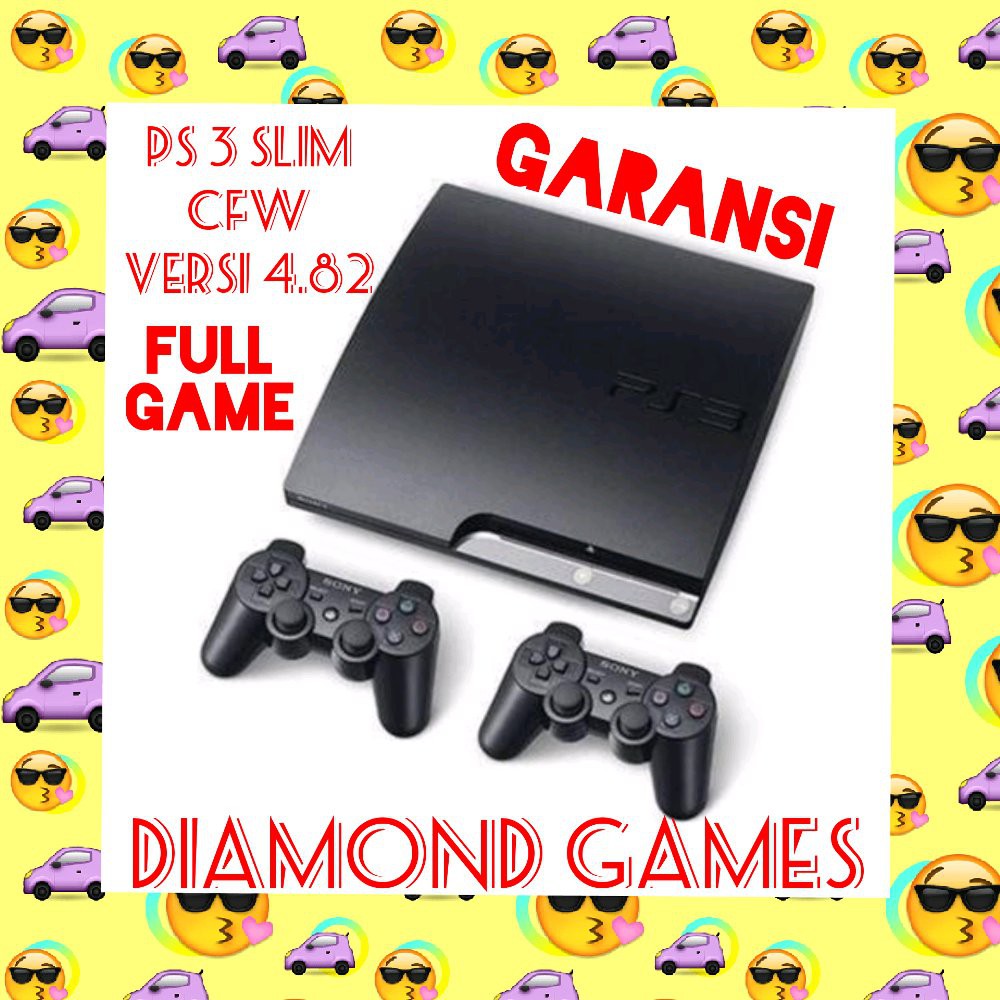 ps3  ps 3  playstation3  playstation 3 hardisk bonus 2 stik stick Wireless penganti kaset murah pro