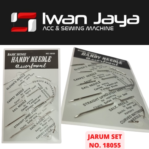 Jarum Tangan Set Handy Needle - Jarum Set No. 18055