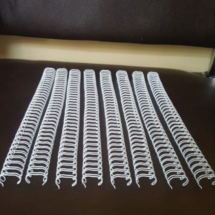 

Ring Jilid Kawat Nomor 12 Spiral 3/4 A4 23 Lubang Pitch 2:1 19mm 165 Lembar O Binding Wire