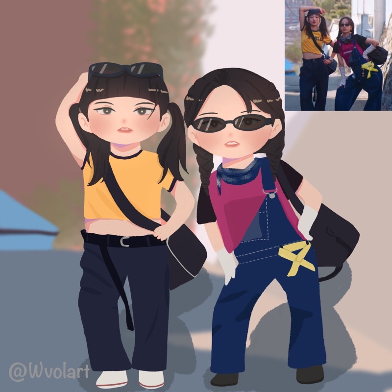 [softfile]  [BACA DESKRIPSI⚠️] Open Commission Gambar Chibi/ Ilustrasi Chibi / Jasa Gambar Chibi/ Di