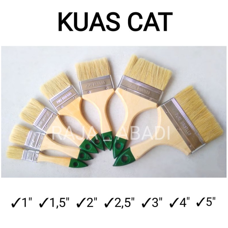 KUAS CAT - kuas lukis - paint brush