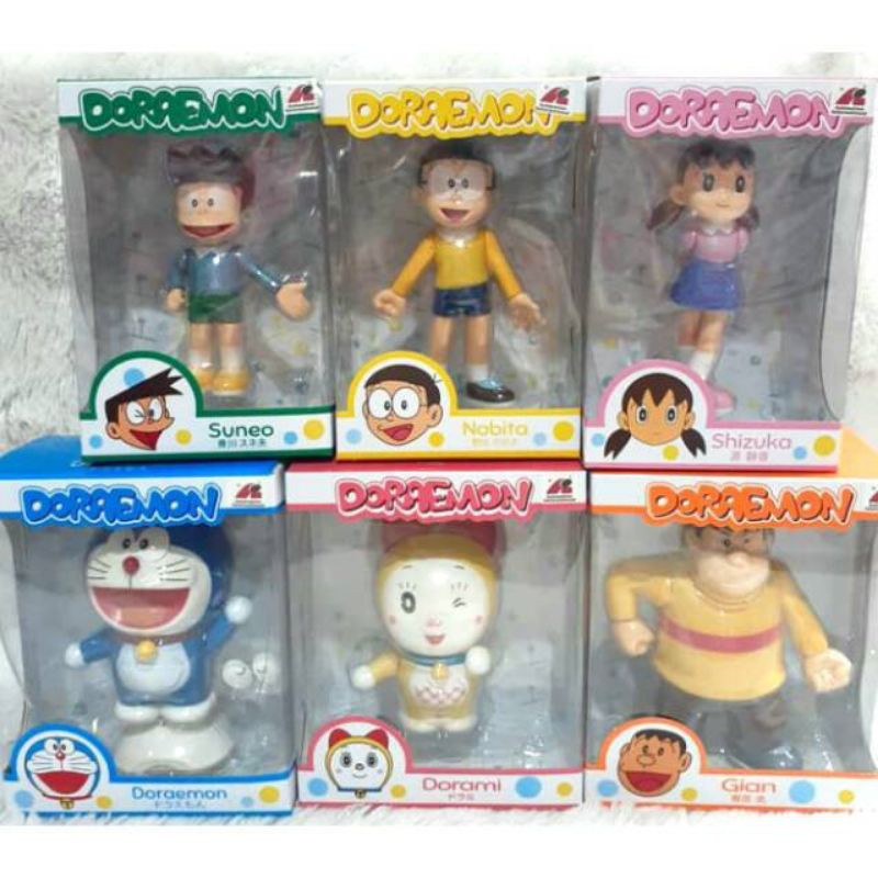 Figure Doraemon Nobita Sizuka Dorami Soneo Giant