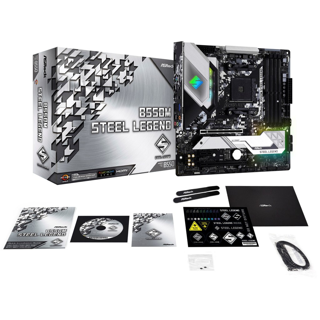 Asrock B550M Steel Legend