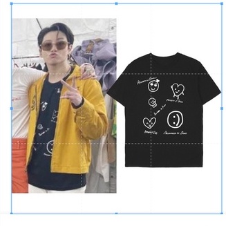 Kaos Tshirt BTS Taehyung Permission to dance Las Vegas Sablon Depan Bonus Foto BTS Random