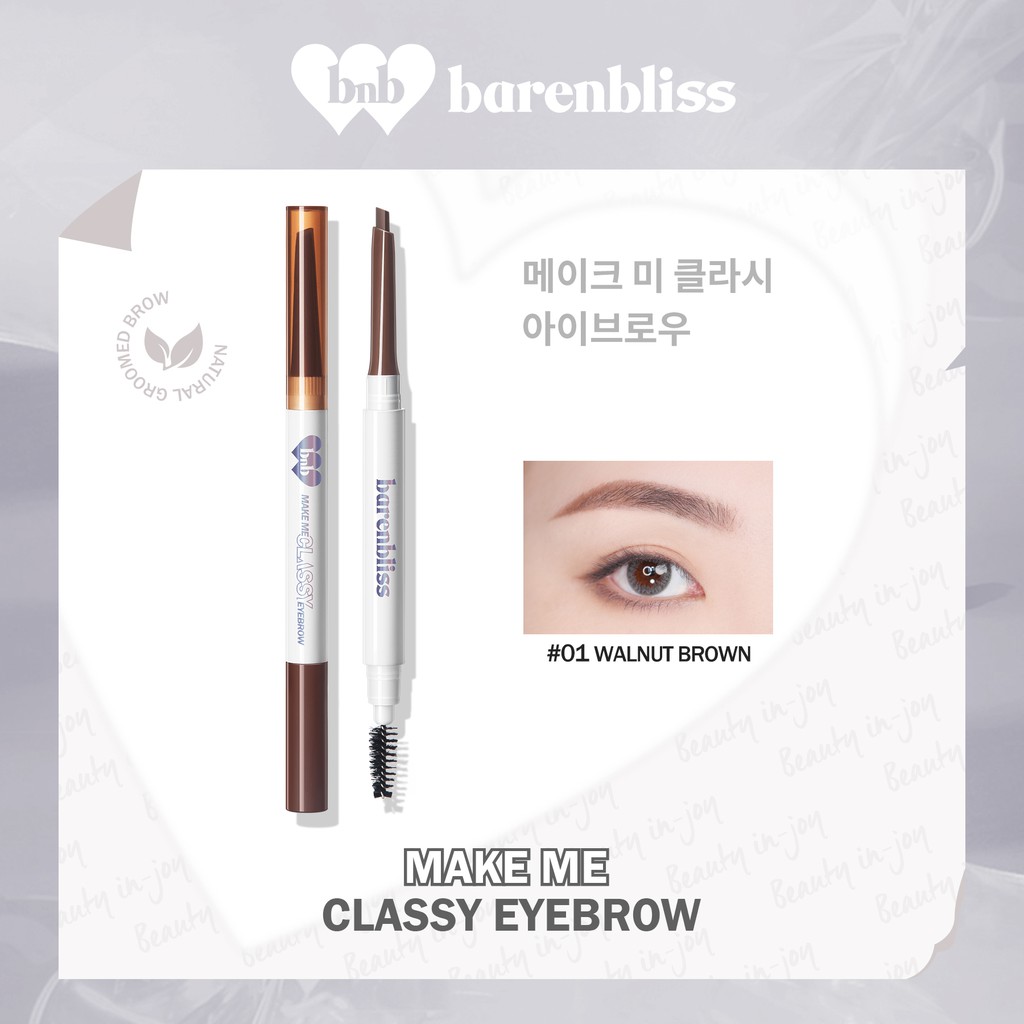 BNB barenbliss Make Me Classy Eyebrow 01 Walnut Brown