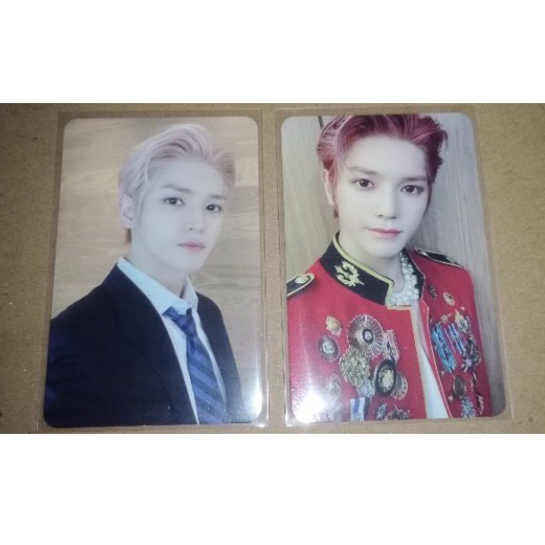 Photocard Taeyong Kihno 1st 2nd Player