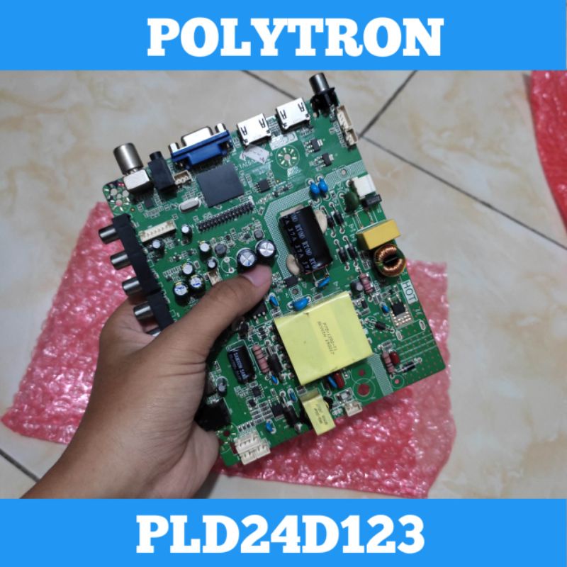 Mainboard Baru Bergaransi - Mainboard TV LED POLYTRON PLD24D123 Mainboard TV POLYTRON PLD24D123 Main