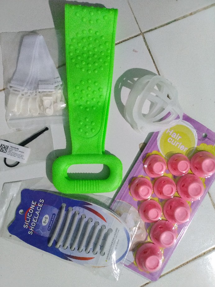 Silikon Alat Penggosok Punggung