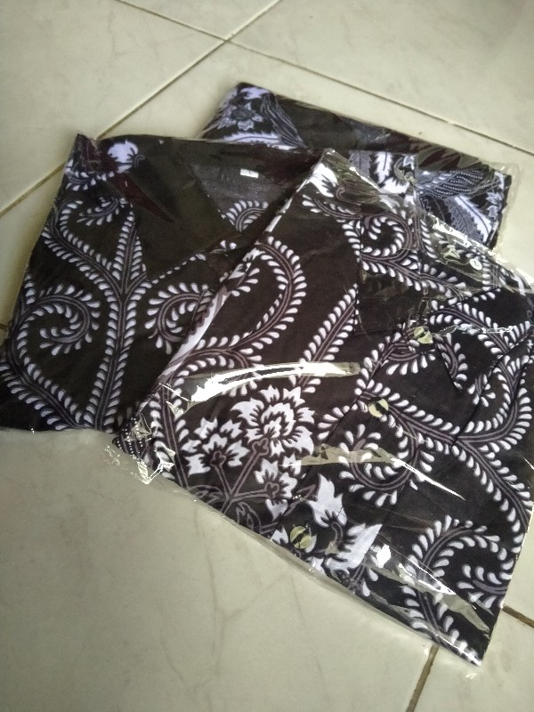 Bisa Request Batik Couple Keluarga Sania Ruffle Ori Ndoro Jowi Dnt Pari Abu