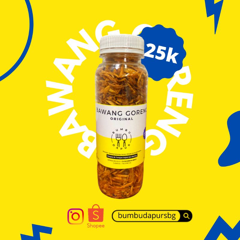 

PREMIUM BAWANG GORENG (BAGOR) SUMENEP "BUMBU DAPUR