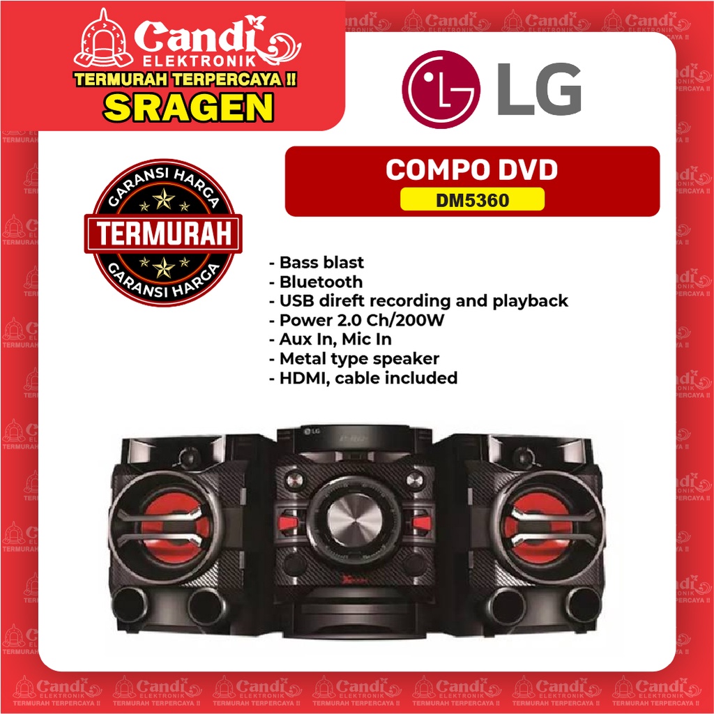 LG Compo DVD DM5360
