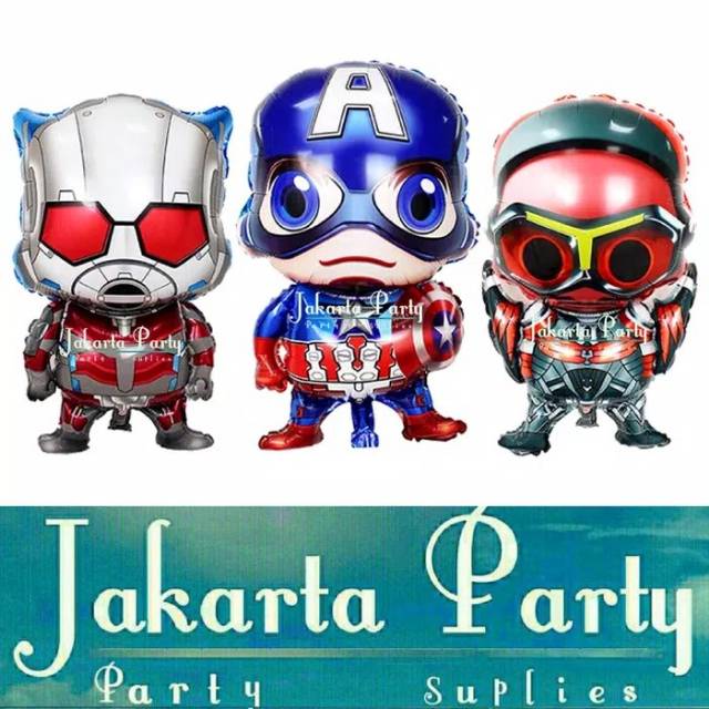 Balon Foil Avengers / Balon Karakter Avengers / Balon Marvel Avengers